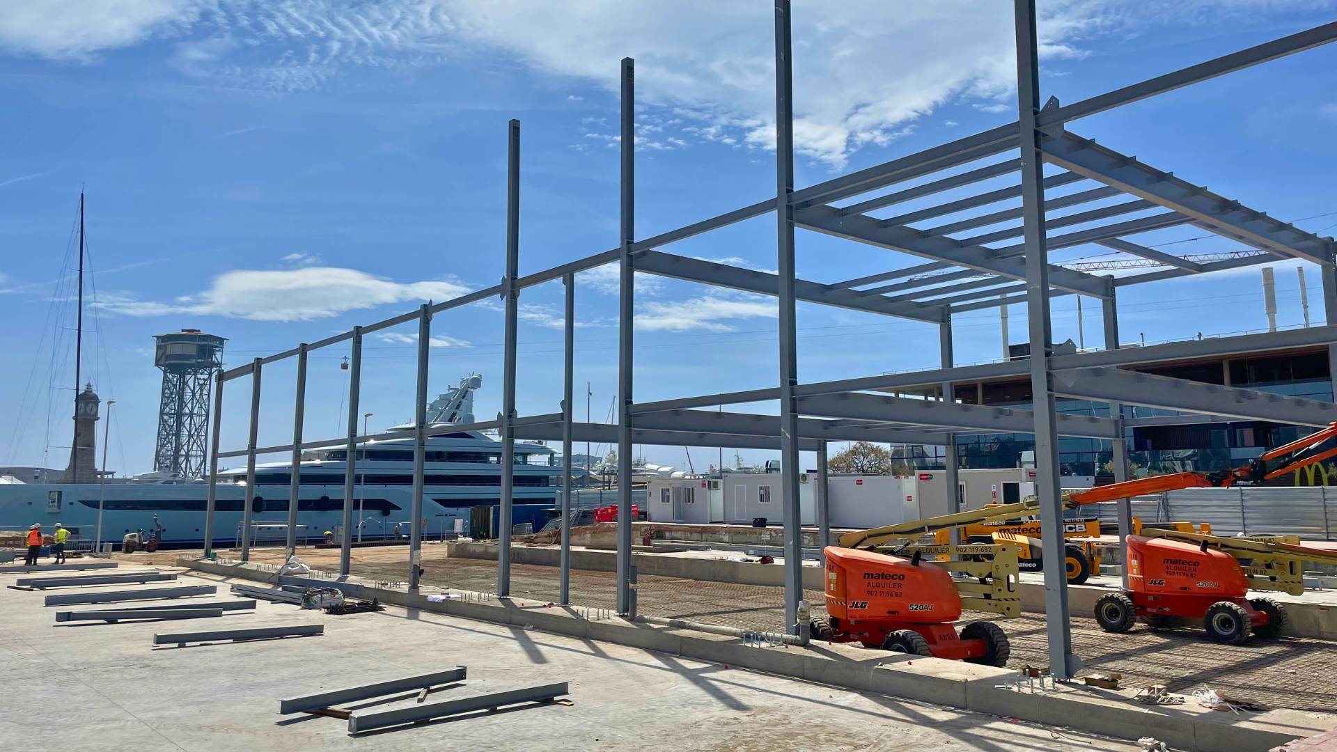 1 Estructura de steel frame para edificio industrializado