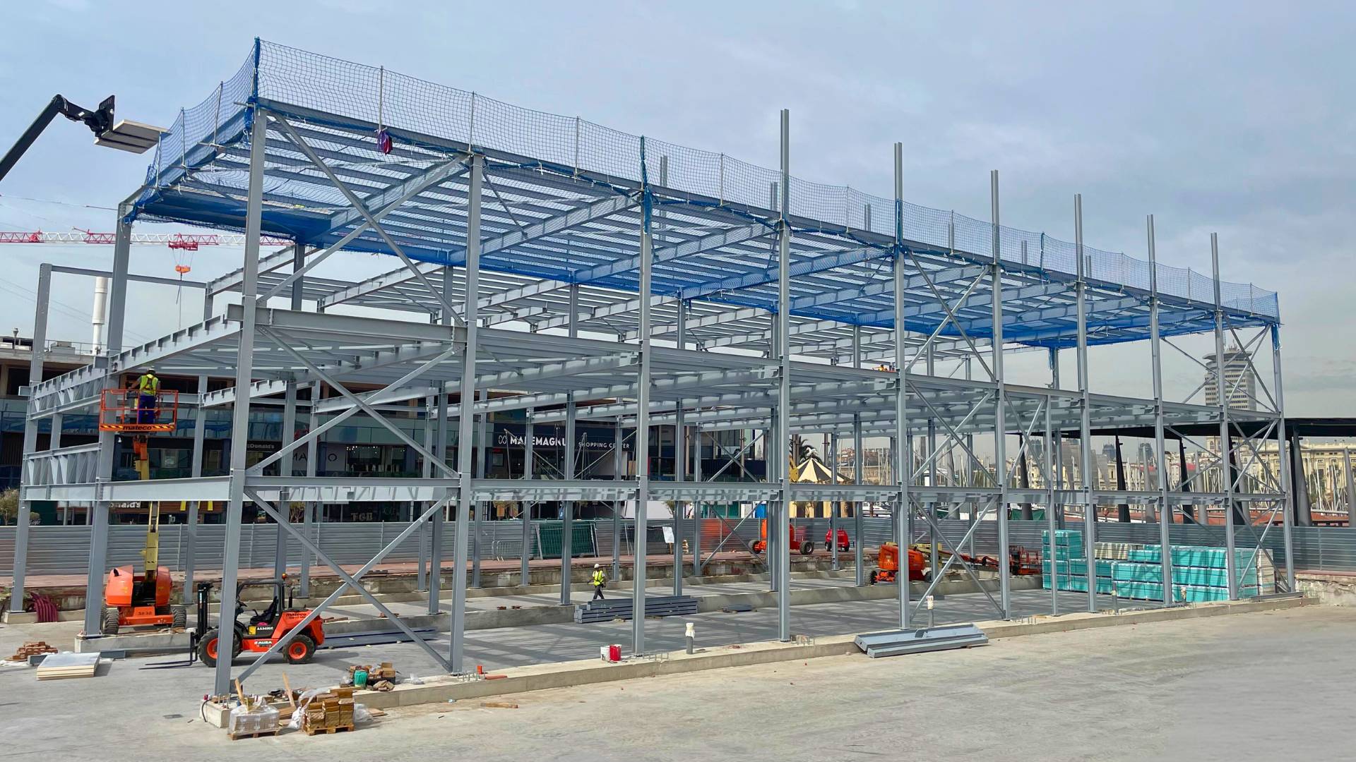 2 Estructura de steel frame para edificio industrializado
