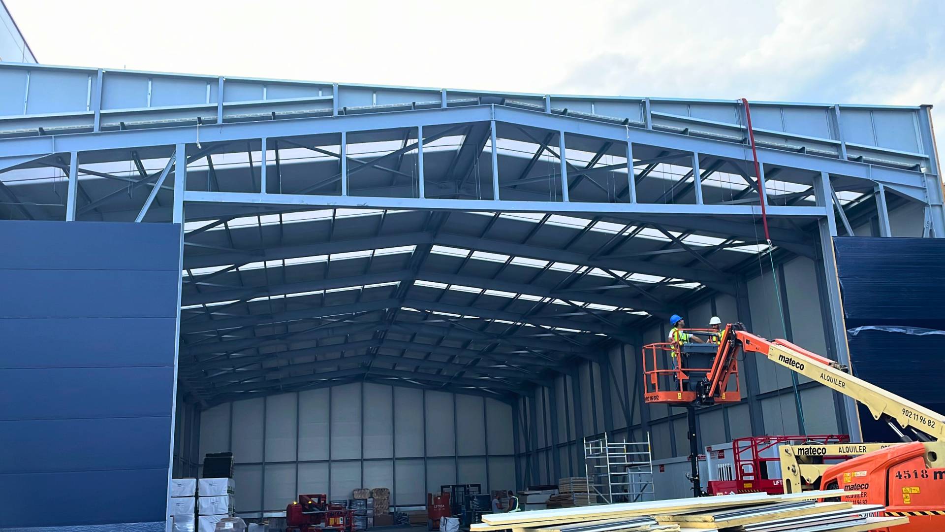 3 Estructura de steel frame para edificio industrializado