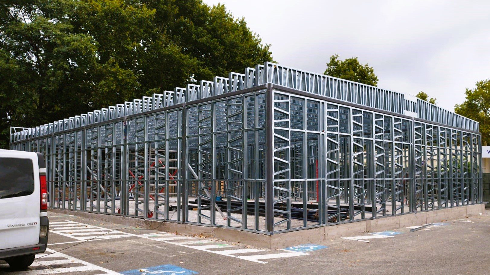 Estructura de steel frame