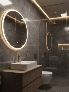 baño industrializado moderno